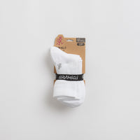 Gramicci Basic Crew Socks - White / Multi thumbnail