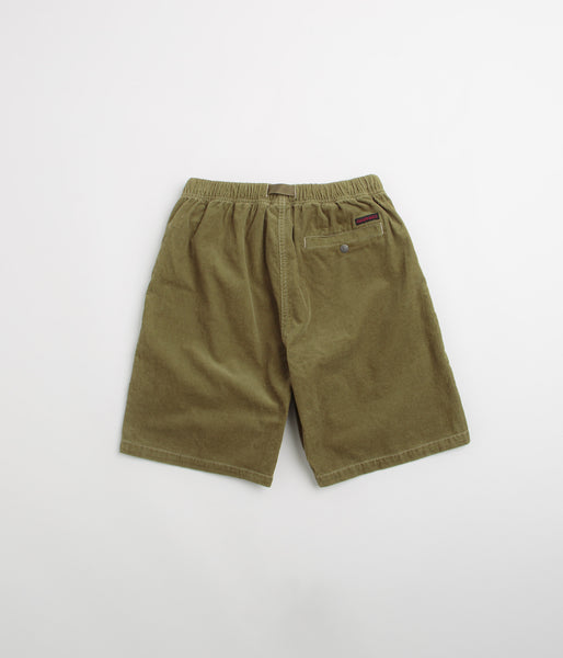 Gramicci Corduroy G-Shorts - Olive | flatspot