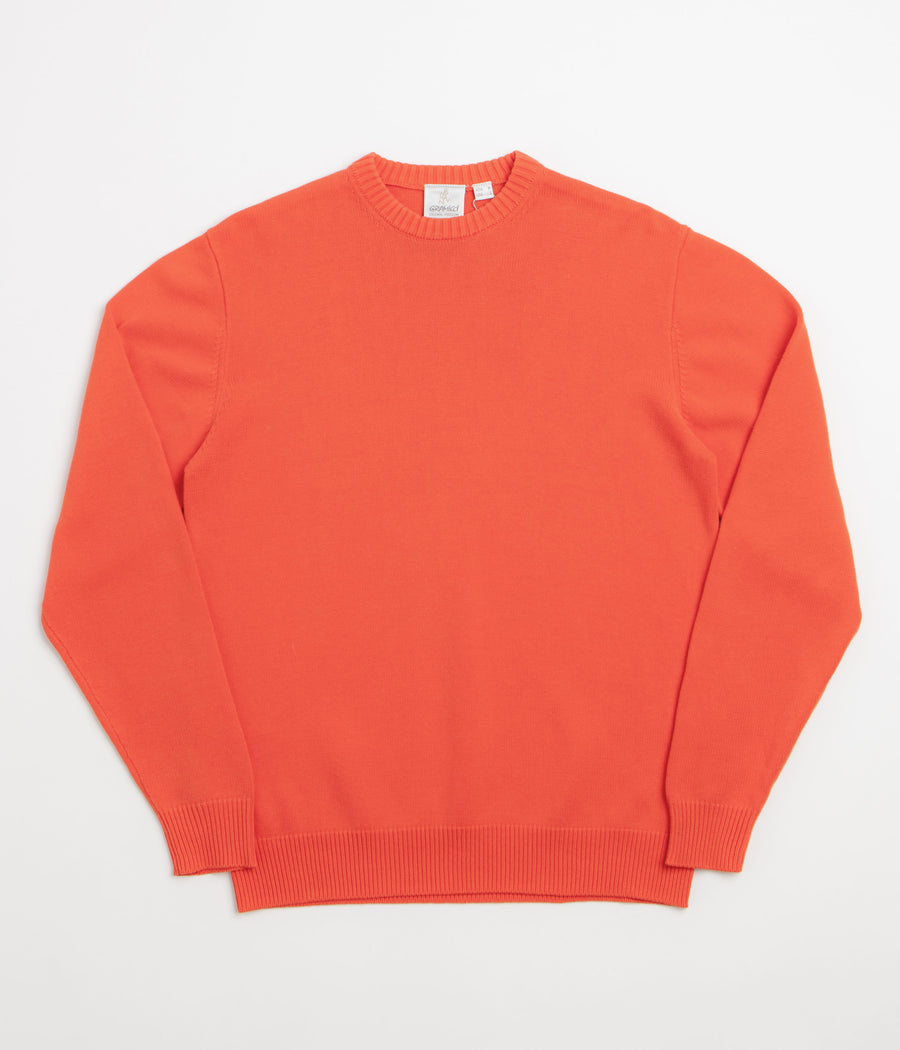 Gramicci Cotton Knit Crewneck Sweatshirt - Cayenne