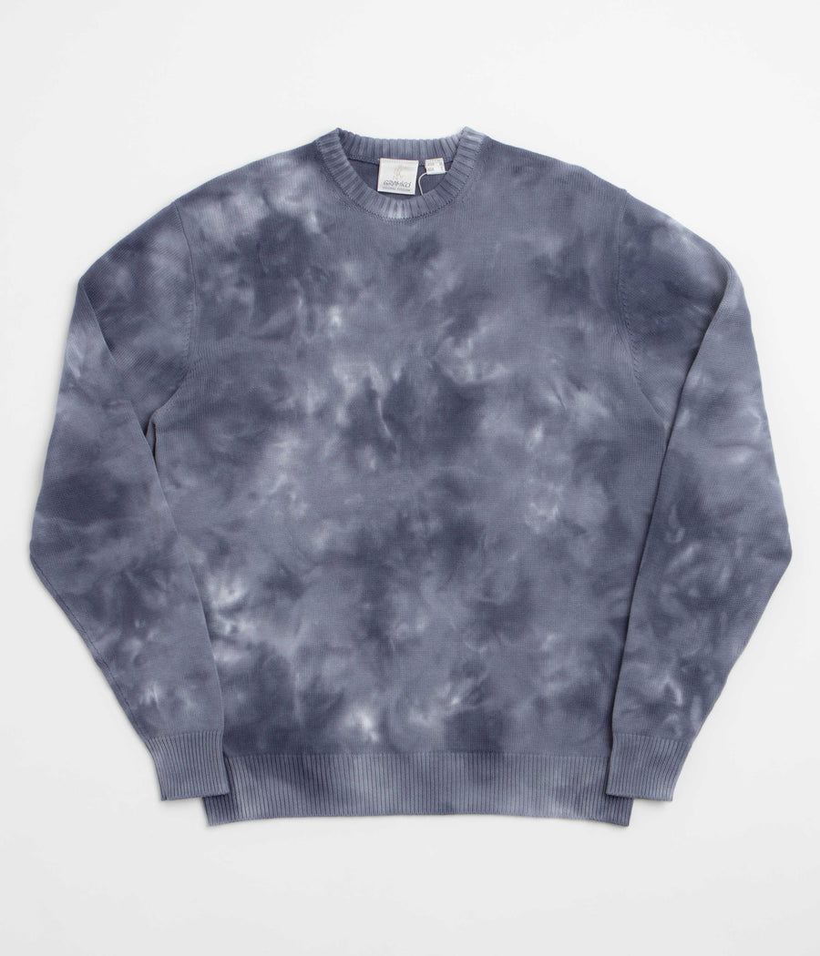 Gramicci Cotton Knit Crewneck Sweatshirt - Navy Fade