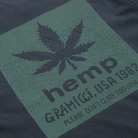 Gramicci Hemp T-Shirt in Navy Pigment thumbnail