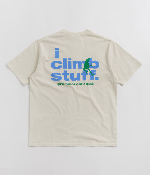 Gramicci I Climb Stuff T-Shirt - Sand Pigment