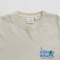 Gramicci I Climb Stuff T-Shirt - Sand Pigment thumbnail