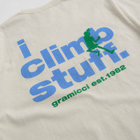 Gramicci I Climb Stuff T-Shirt - Sand Pigment thumbnail