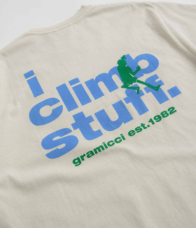 Gramicci I Climb Stuff T-Shirt - Sand Pigment