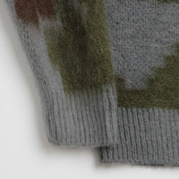 Gramicci Mohair Crewneck Sweatshirt in Jungle Digi Camo thumbnail