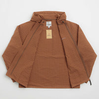 Gramicci Northside Plaid Jacket in Brick thumbnail