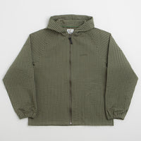 Gramicci Northside Plaid Jacket in Olive thumbnail