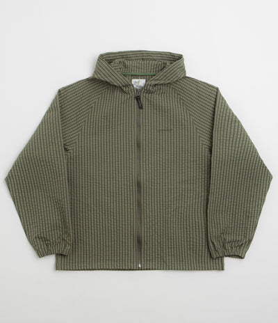 Gramicci Northside Plaid Jacket in Olive