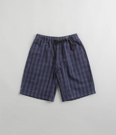 Gramicci OG Yarn Dye Dobby Plaid Jam Shorts - Deep Twilight