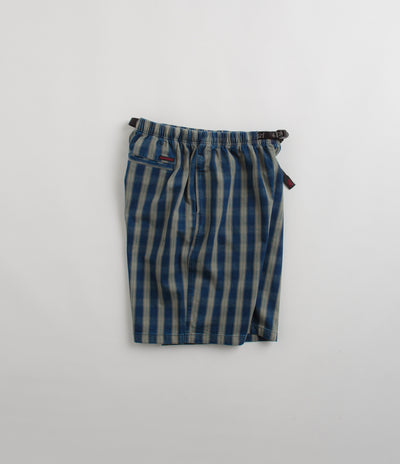 Gramicci OG Yarn Dye Shadow Plaid Jam Shorts - Blue