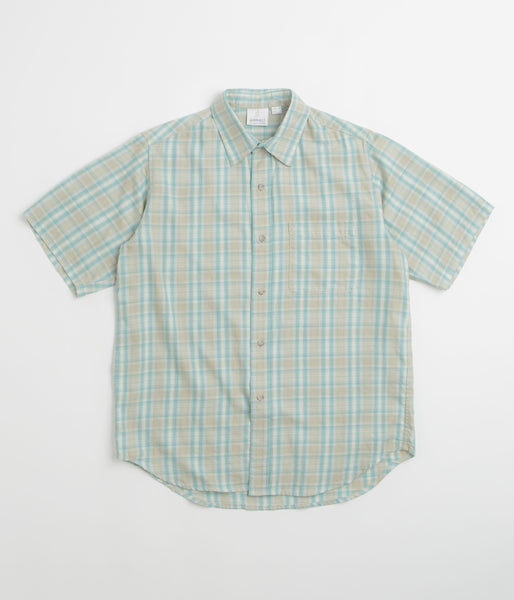 Gramicci Ombre Short Sleeve Shirt - Blue | flatspot