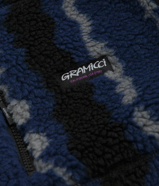 Gramicci Sherpa Vest - Navy Ripple | flatspot