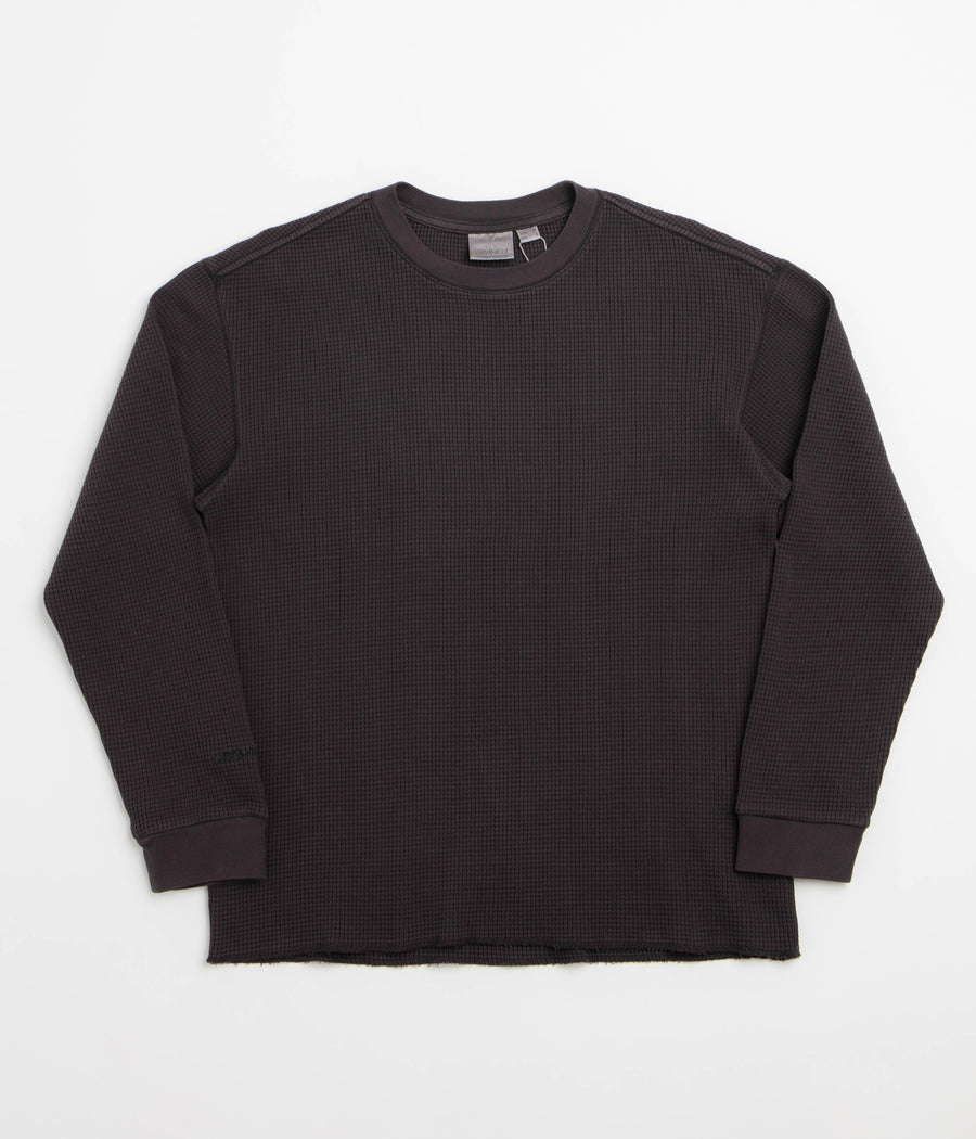 Gramicci Waffle Crewneck Sweatshirt - Fossil Pigment