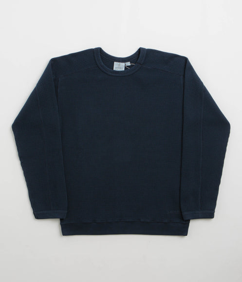 Gramicci Waffle Crewneck Sweatshirt - Twilight