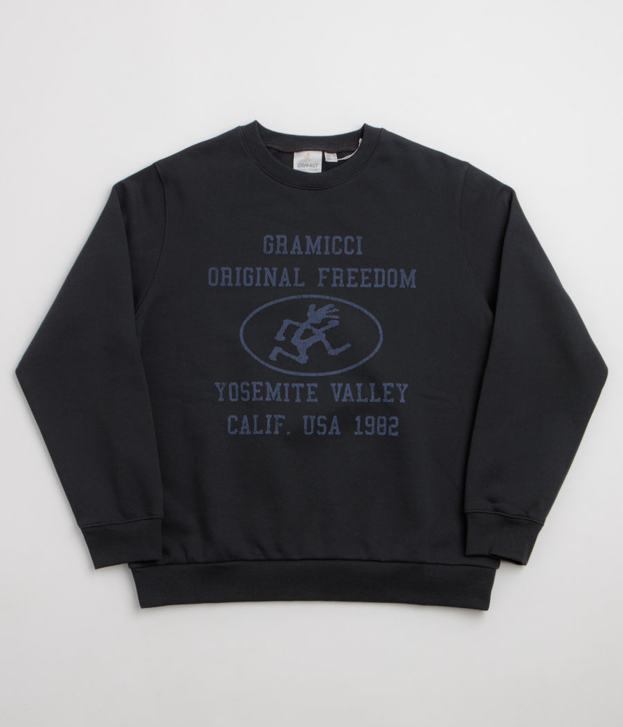 Gramicci Yosemite Valley Crewneck Sweatshirt - Vintage Black
