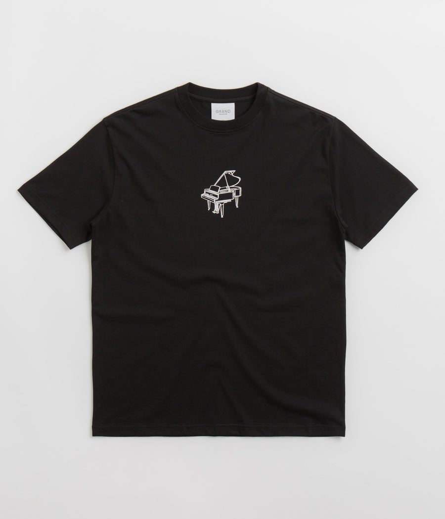Grand Collection Grand Piano T-Shirt in Black
