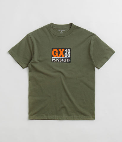 GX1000 PSP T-Shirt - Green / Orange | Flatspot