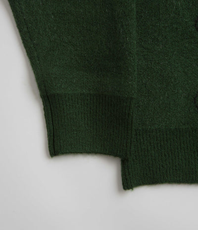 Helas Apres-Ski Polo Knit Sweatshirt - Green