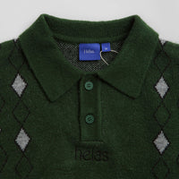Helas Apres-Ski Polo Knit Sweatshirt - Green thumbnail