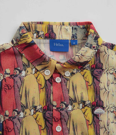 Helas Meeting Short Sleeve Shirt - Multi