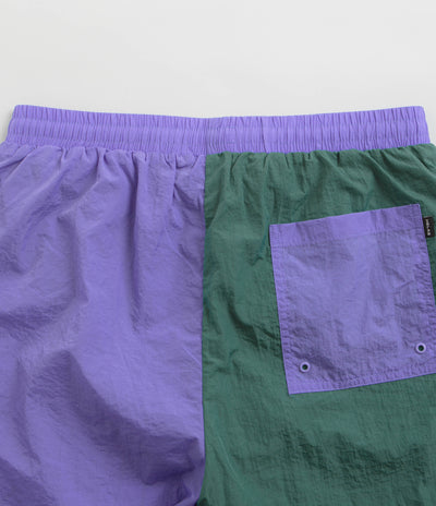 Helas Negative Swim Shorts - Purple / Green
