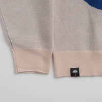 Helas Nesta Knit Crewneck Sweatshirt - Cream thumbnail