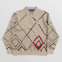 Helas Polo Club Knit Sweatshirt - Off White thumbnail