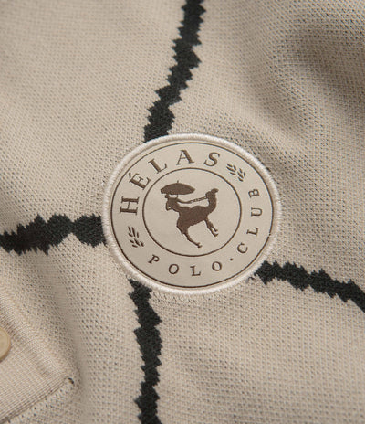 Helas Polo Club Knit Sweatshirt - Off White