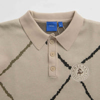 Helas Polo Club Knit Sweatshirt - Off White thumbnail