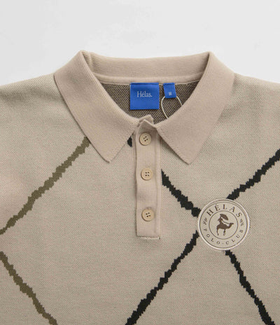 Helas Polo Club Knit Sweatshirt - Off White
