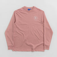 Helas Polo Club Long Sleeve T-Shirt in Poudre Red thumbnail