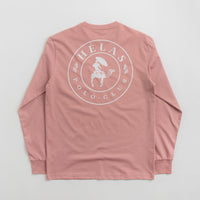 Helas Polo Club Long Sleeve T-Shirt in Poudre Red thumbnail