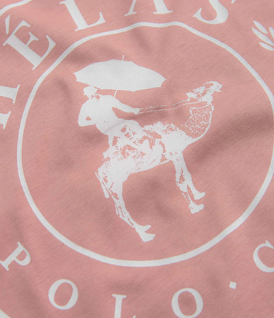 Helas Polo Club Long Sleeve T-Shirt in Poudre Red