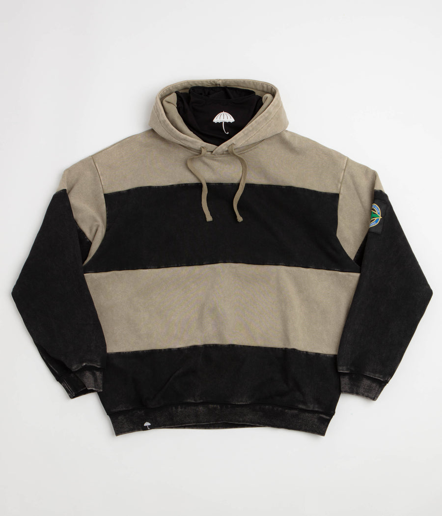 Helas Robby Hoodie - Khaki Green / Black