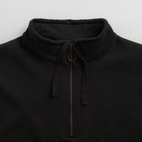 Helas Sahara Quarter Zip Sweatshirt - Black thumbnail