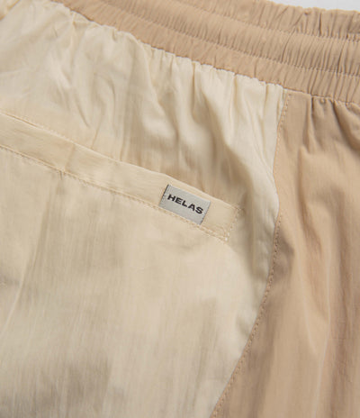 Helas Sand Track Pants in Beige and Clear Brown