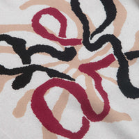 Helas Spirit Knit Crewneck Sweatshirt in Off White thumbnail