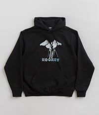 Hockey Angel Hoodie in Black