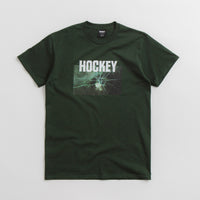 Hockey Thin Ice T-Shirt - Dark Green thumbnail