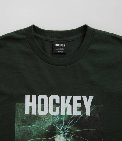 Hockey Thin Ice T-Shirt - Dark Green