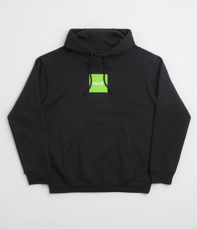 HUF 89 Box Logo Hoodie in Black