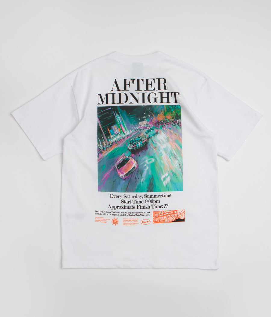 HUF After Midnight T-Shirt - White