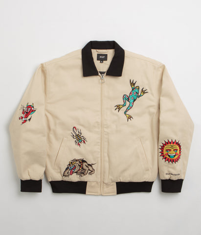 HUF Bledsoe Work Jacket - Natural | flatspot