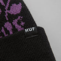 HUF Blossom Beanie - Black thumbnail