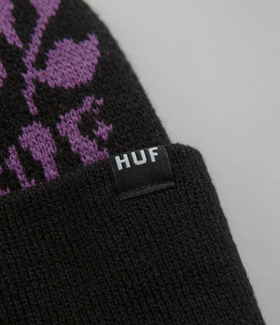 HUF Blossom Beanie - Black