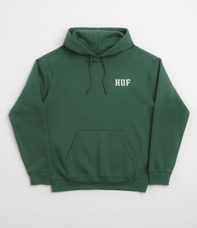 HUF Classic H Hoodie in Forest Green