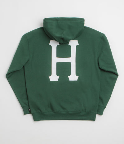 HUF Classic H Hoodie in Forest Green