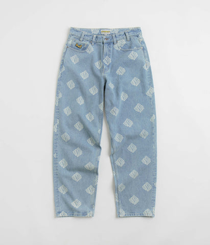 HUF Cromer Print Pants - Blue | flatspot