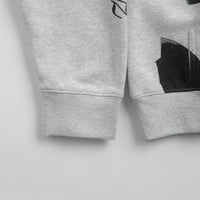 HUF Endless Waltz Split Zip Hoodie - Heather Grey thumbnail
